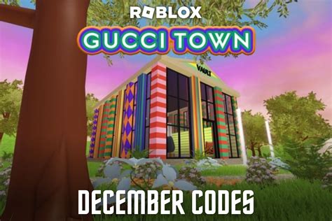 gucci town codes roblox